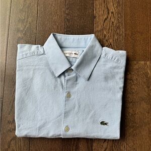 Lacoste light blue shirt
